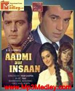 Aadmi Aur Insaan 1969 songs