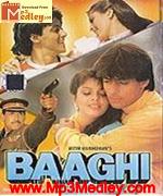 Baaghi 1990 movie album cover