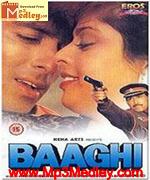 Baaghi 1995 movie album cover