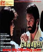 Gawaahi 1989 movie album cover