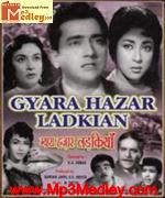 Gyara Hazar Ladkiyan 1962 movie album cover