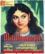 Madhumati 1958 movie album cover