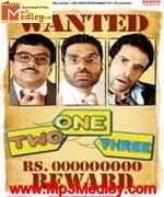 One Two Three 2008 songs