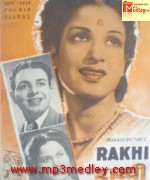 Raakhi 1949 movie album cover