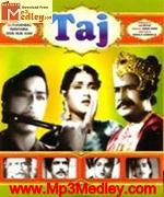Taaj 1956 movie album cover